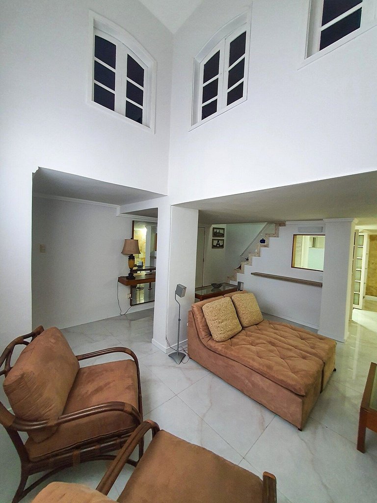 Duplex na praia do Leme