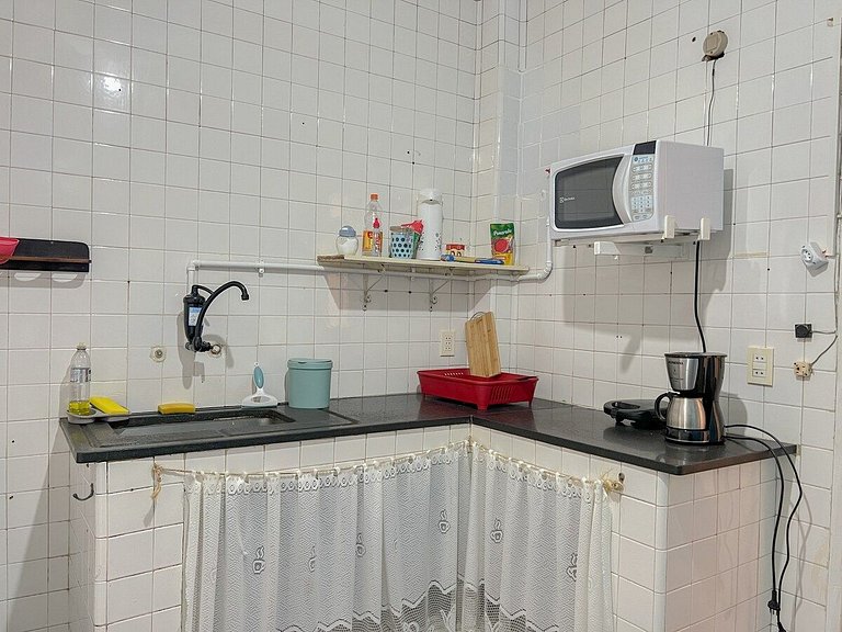 Apto completo no coração de Copacabana