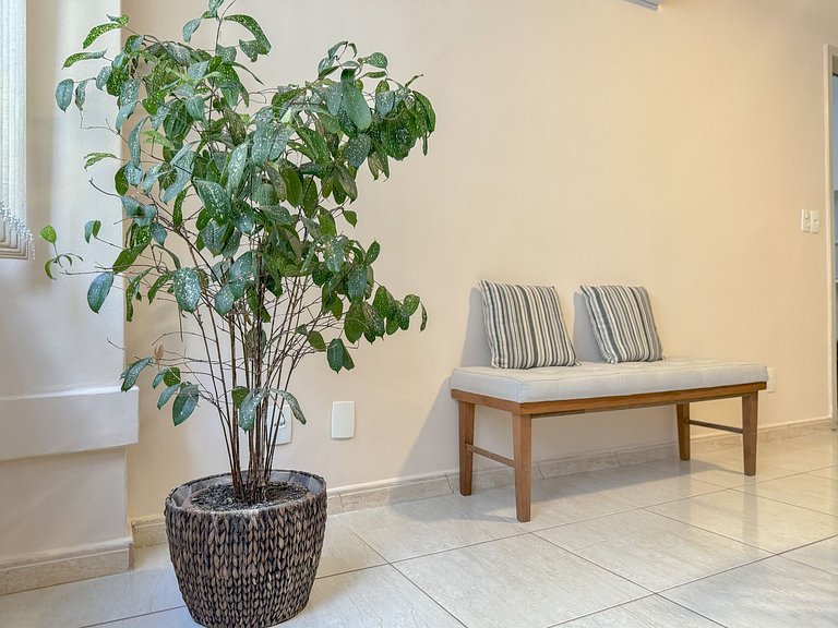 Apartamento lindo e amplo no Leblon