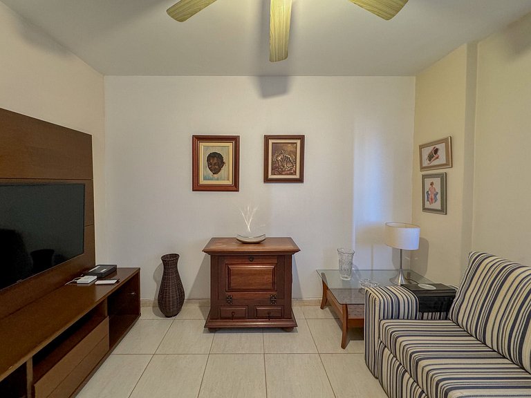 Apartamento lindo e amplo no Leblon