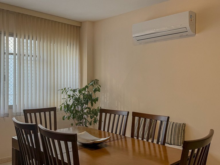 Apartamento lindo e amplo no Leblon