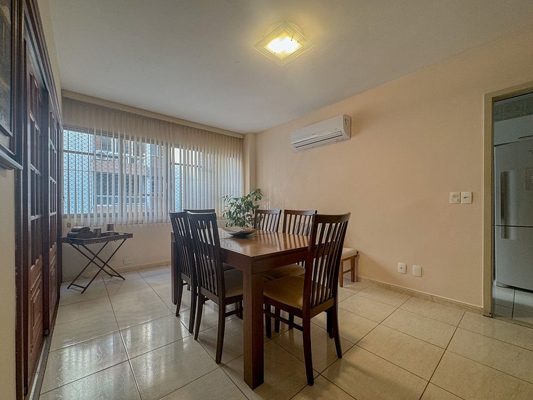 Apartamento lindo e amplo no Leblon