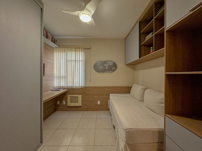 Apartamento lindo e amplo no Leblon