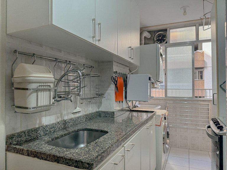 Apartamento lindo e amplo no Leblon