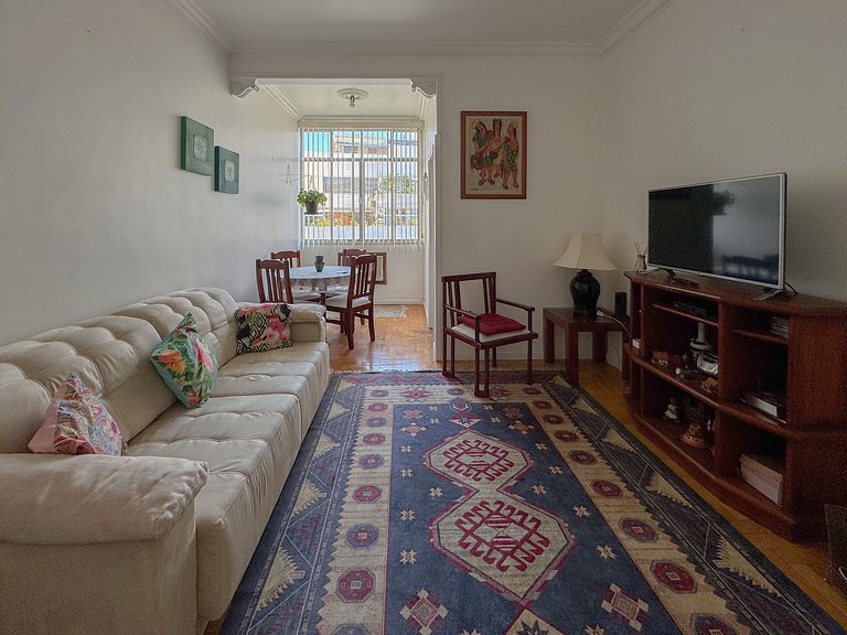 Apartamento completo perto da Praia de Copacabana