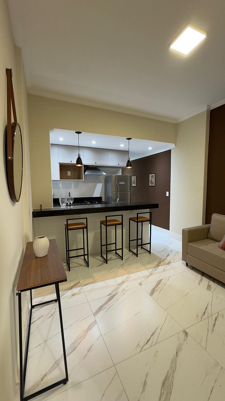 Apartamento moderno e reformado