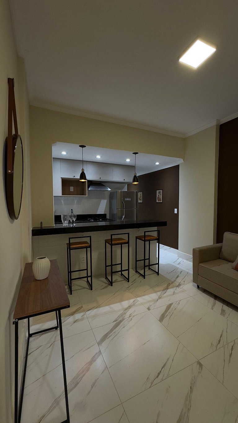 Apartamento moderno e reformado