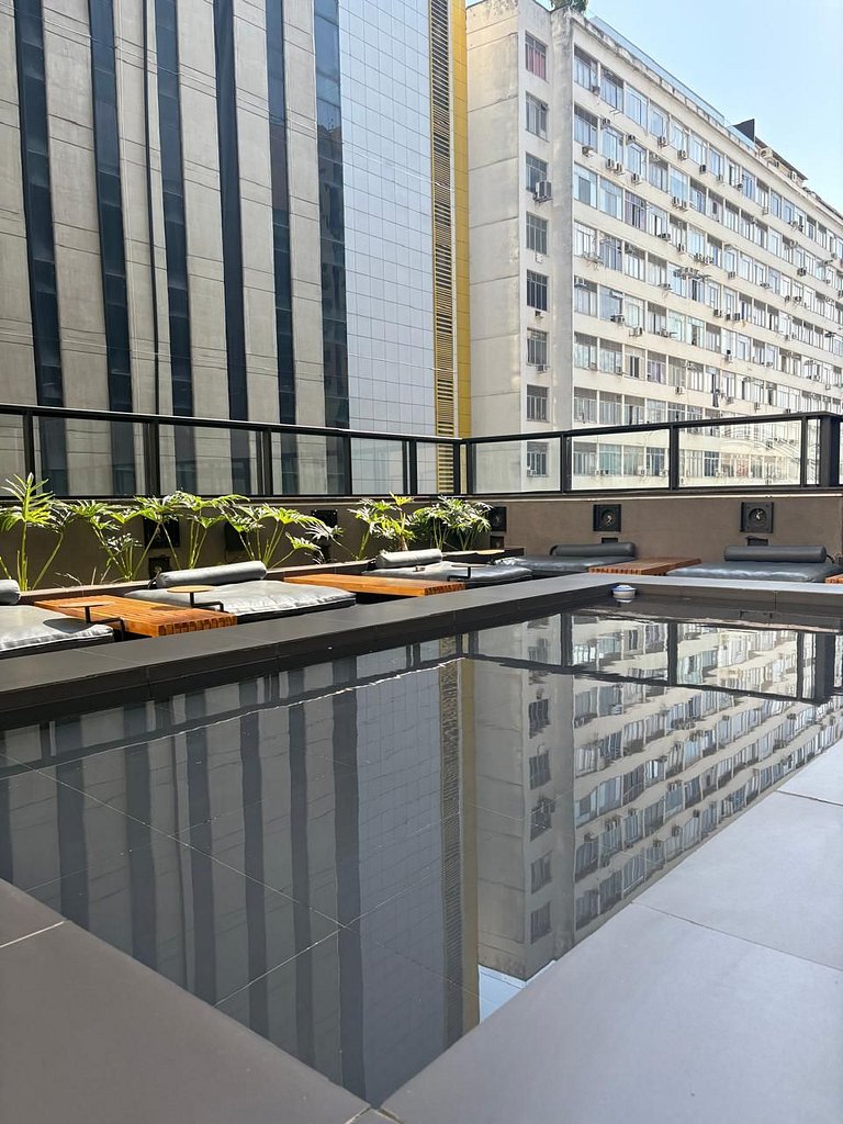 Apartamento moderno à 10 min do Santos Dumont