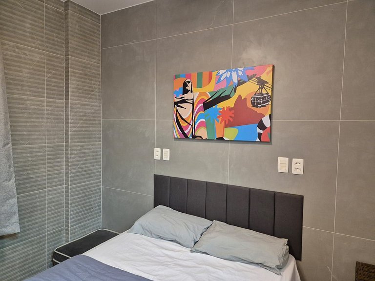 Loft aconchegante perto de Copacabana e Leme