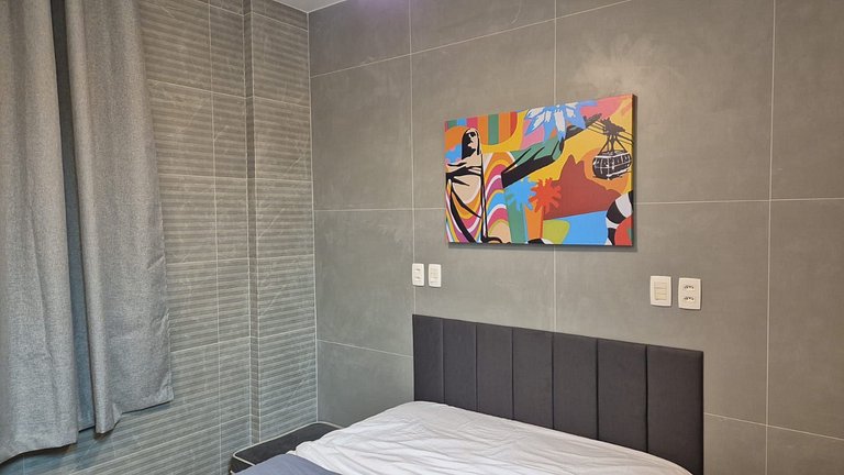 Loft aconchegante perto de Copacabana e Leme
