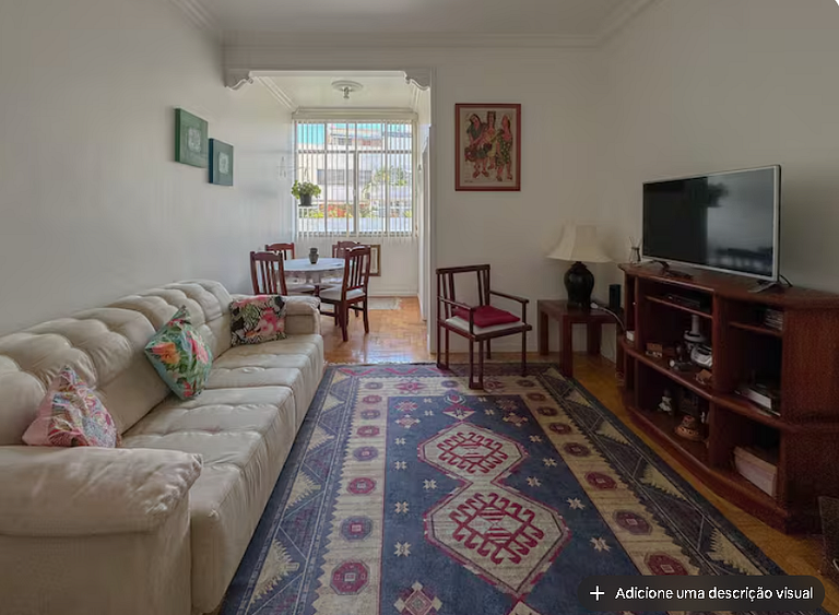 Apartamento completo perto da Praia de Copacabana