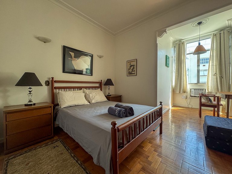 Apartamento completo perto da Praia de Copacabana
