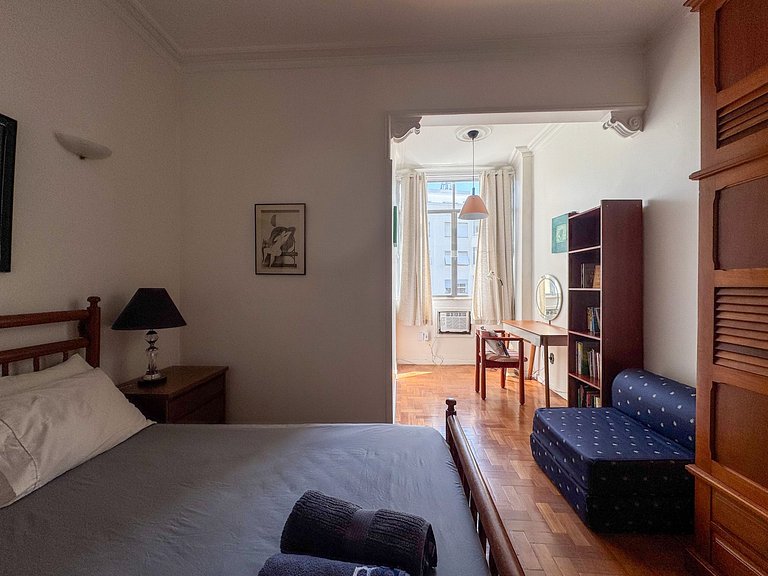Apartamento completo perto da Praia de Copacabana