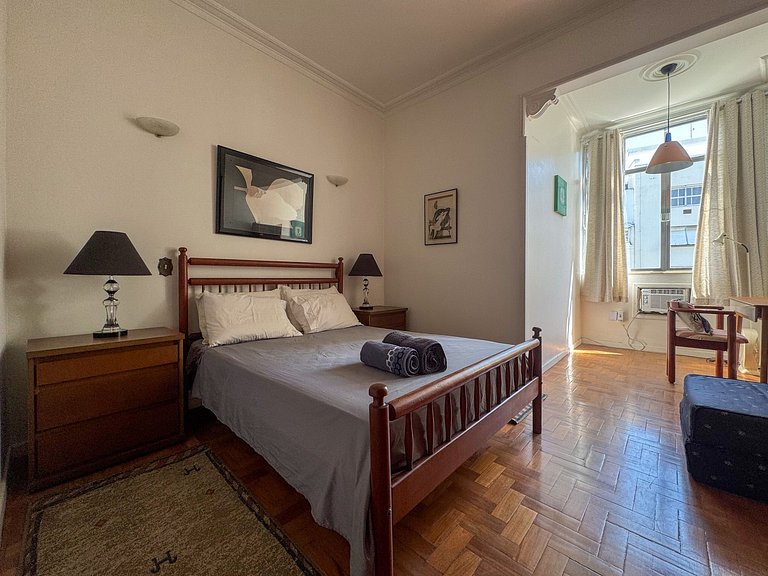 Apartamento completo perto da Praia de Copacabana
