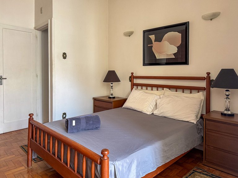 Apartamento completo perto da Praia de Copacabana