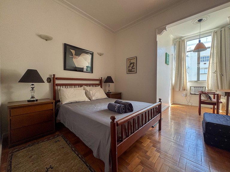 Apartamento completo perto da Praia de Copacabana