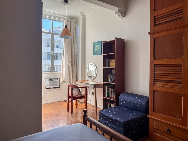 Apartamento completo perto da Praia de Copacabana