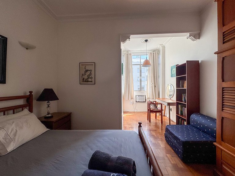 Apartamento completo perto da Praia de Copacabana