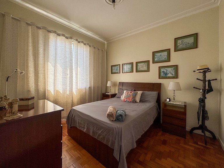 Apartamento completo perto da Praia de Copacabana