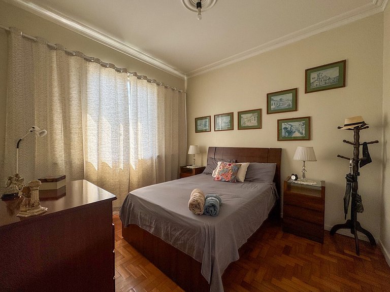 Apartamento completo perto da Praia de Copacabana