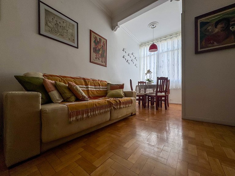Apartamento completo perto da Praia de Copacabana