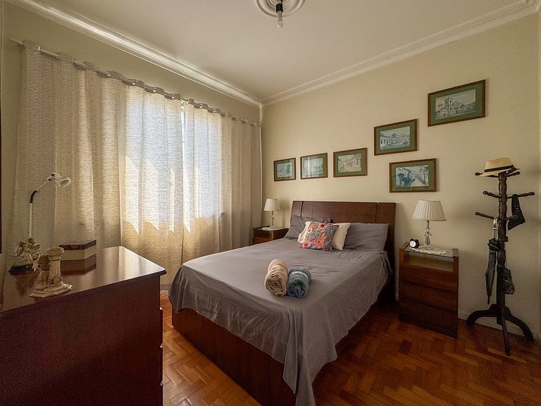 Apartamento completo perto da Praia de Copacabana