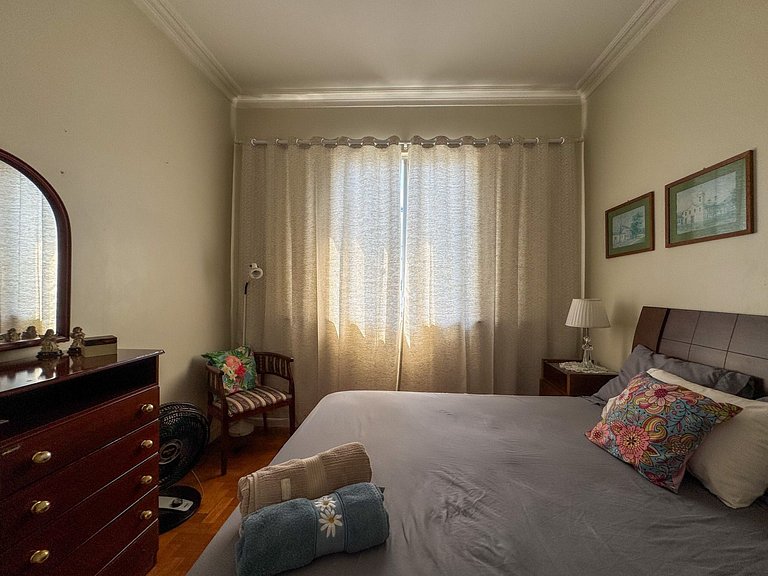 Apartamento completo perto da Praia de Copacabana
