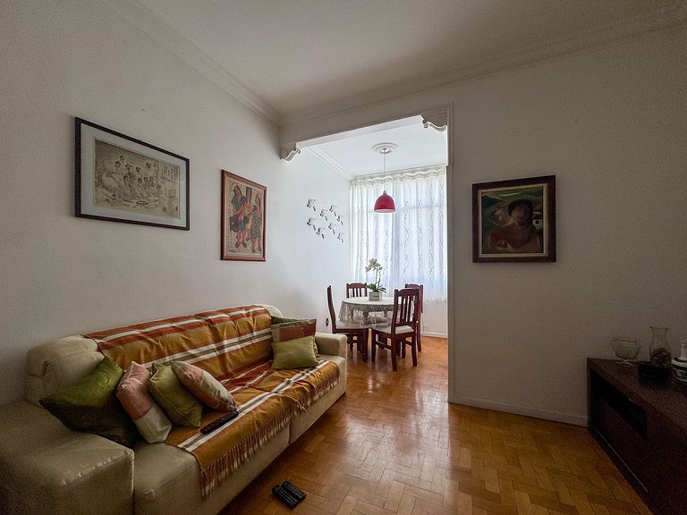 Apartamento completo perto da Praia de Copacabana