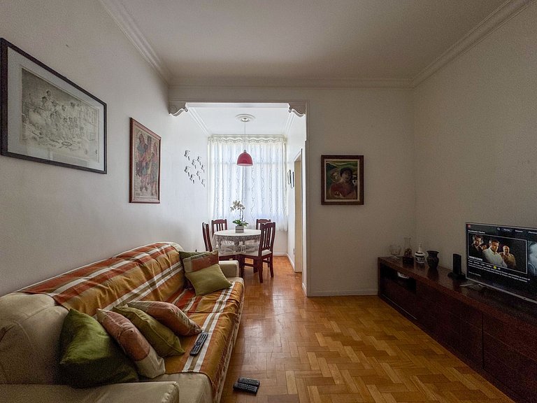 Apartamento completo perto da Praia de Copacabana