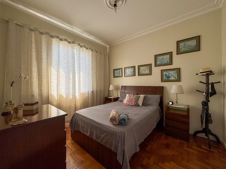 Apartamento completo perto da Praia de Copacabana