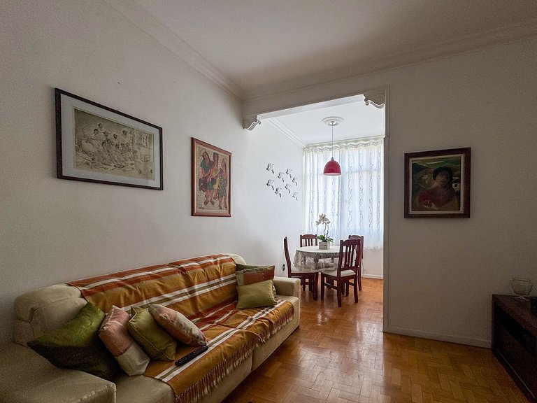 Apartamento completo perto da Praia de Copacabana