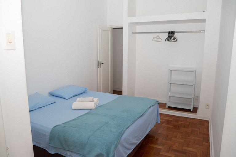 Apartamento Completo a 2 minutos da Praia do Leme