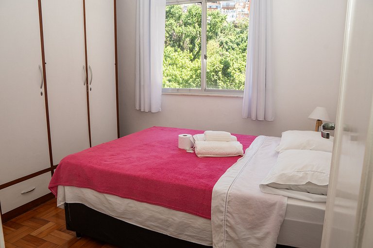 Apartamento Completo a 2 minutos da Praia do Leme