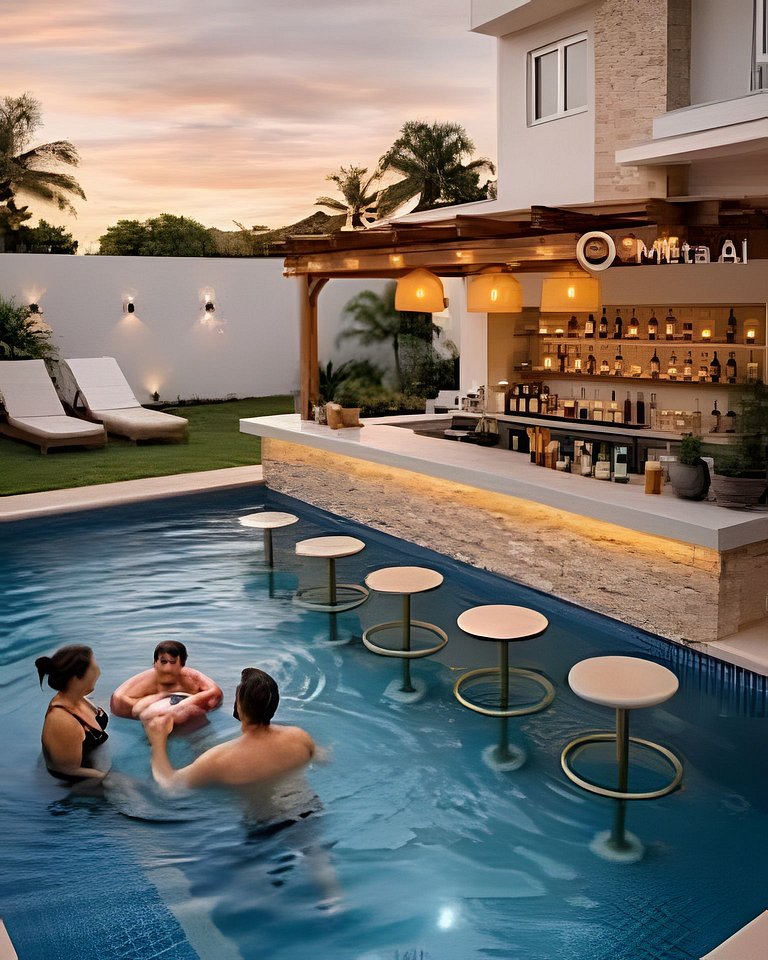 Mansão de Luxo na Barra / 50 pessoas + Eventos
