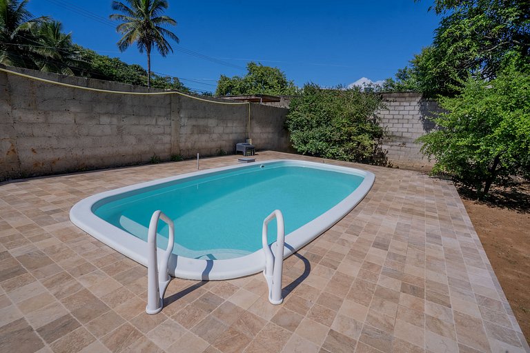 Casa charmosa perto da praia Ponta da Fruta