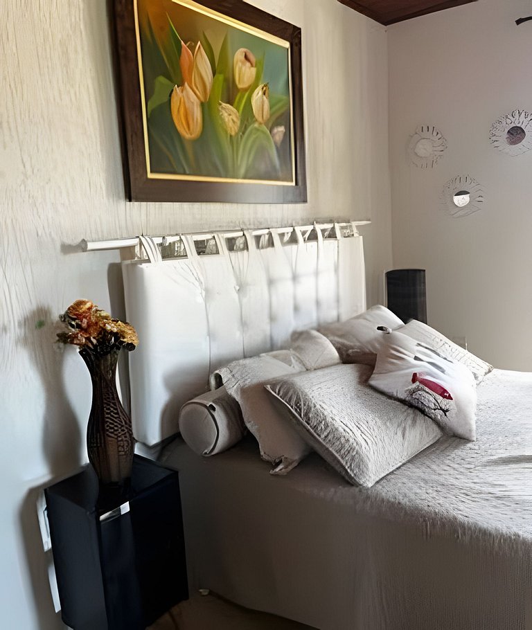 Casa duplex c/ praia particular.