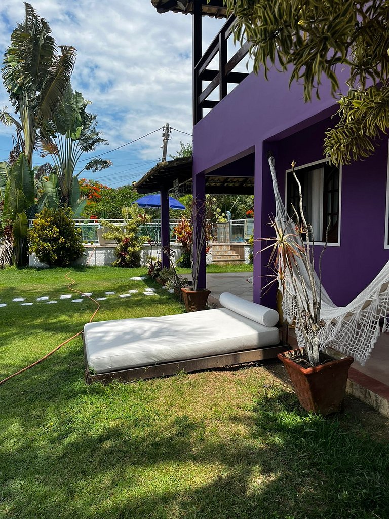 Casa duplex c/ praia particular.
