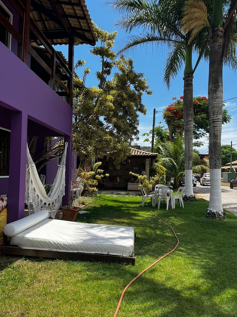 Casa duplex c/ praia particular.