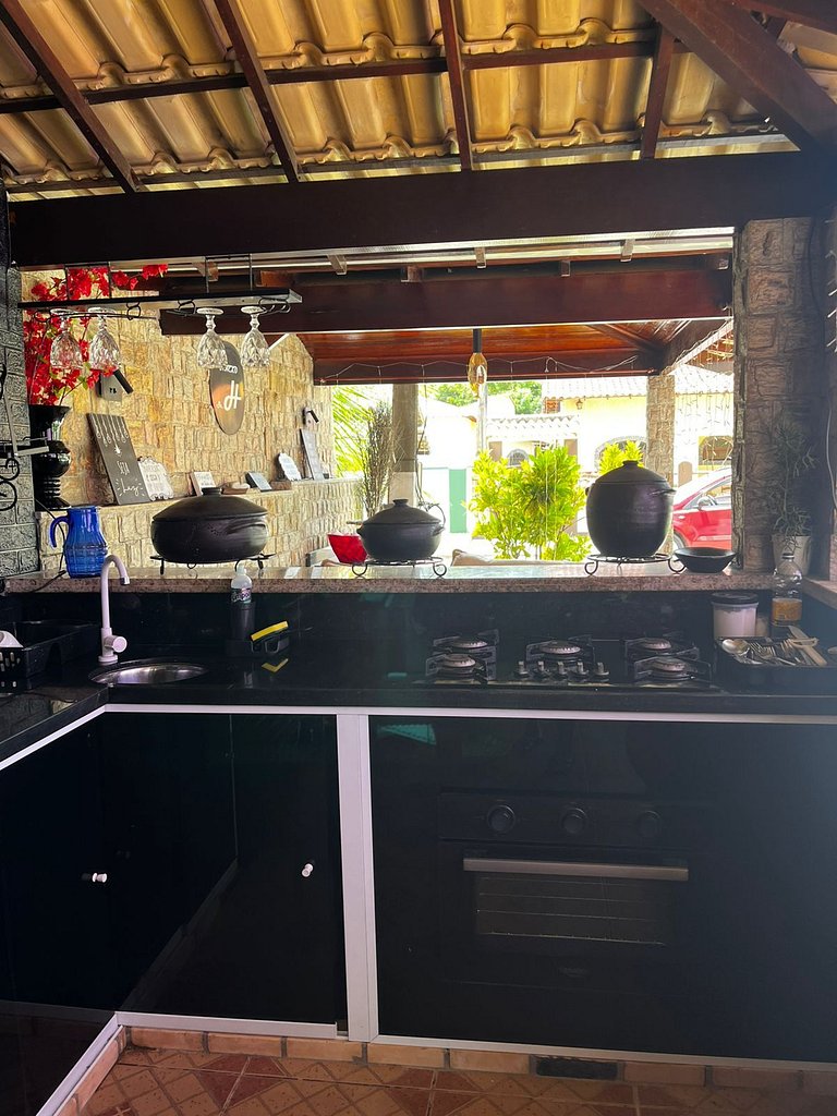 Casa duplex c/ praia particular.
