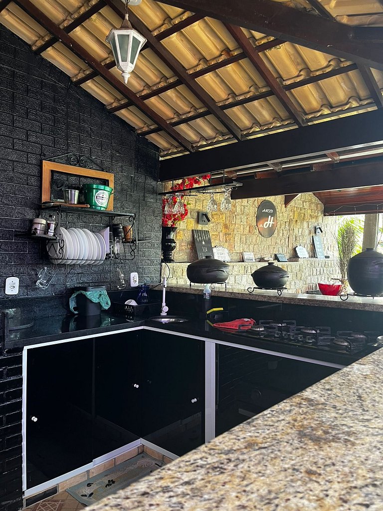 Casa duplex c/ praia particular.