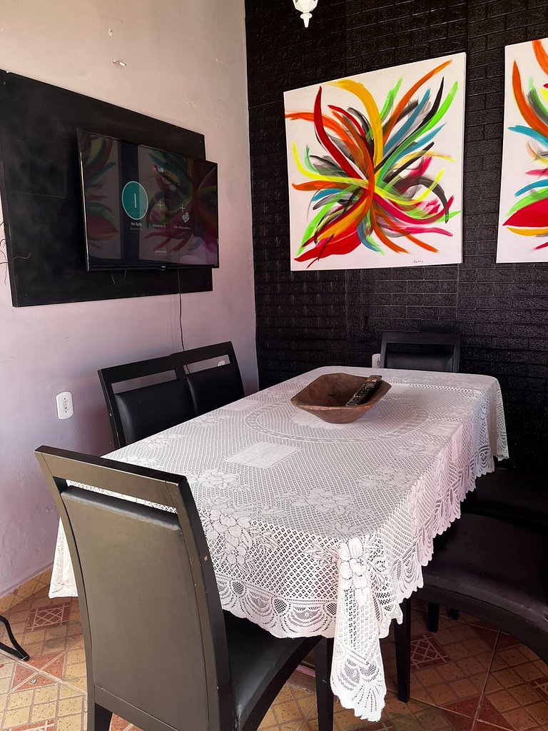 Casa duplex c/ praia particular.