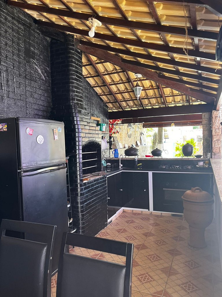 Casa duplex c/ praia particular.