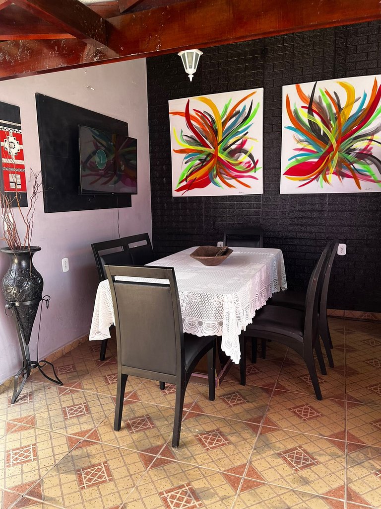 Casa duplex c/ praia particular.