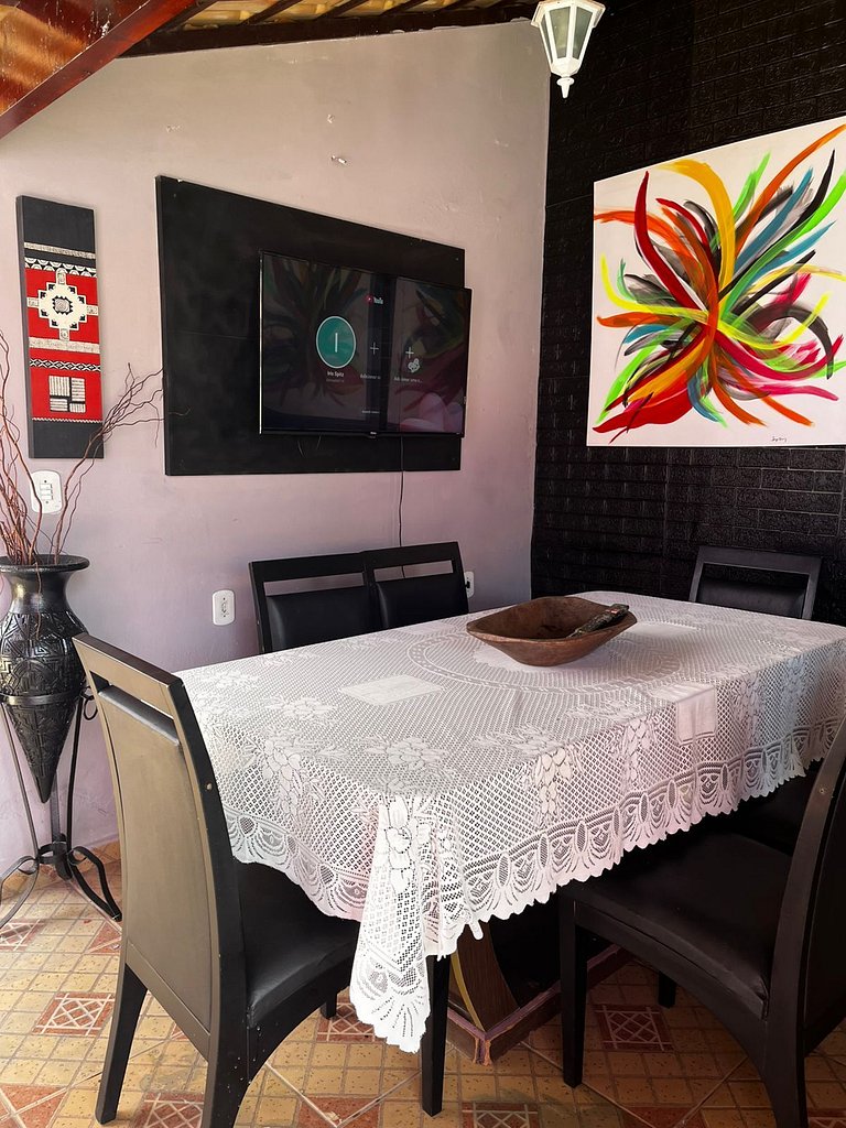 Casa duplex c/ praia particular.